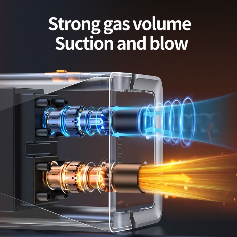 All-in-one Auto Emergency Start Power Bank Inflation Pump Suction/Blow Multifunctional Car Jump Starter Booster Air_autovado.com