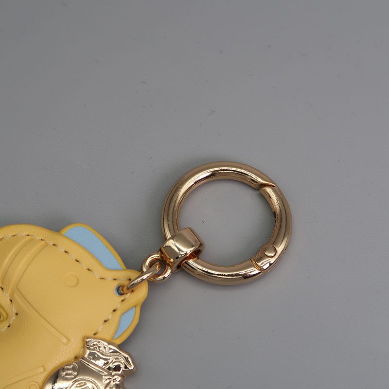 Immediately Get Rich Bracelet Keychain Leather Cartoon Pony Pendant Couple Bag Net Celebrity Car Keychain_autovado.com