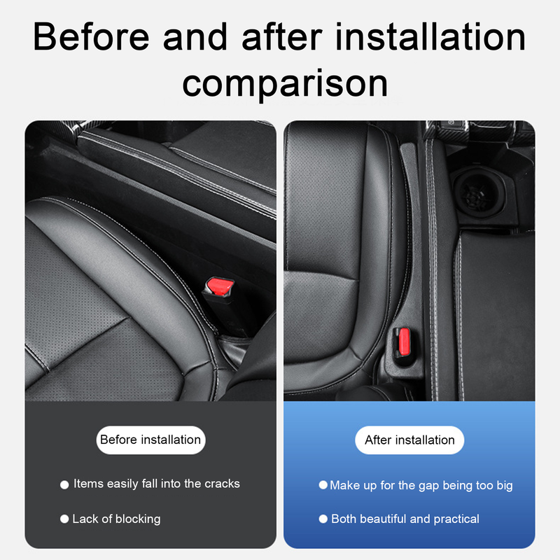 Yuanmheng Car Seat Gap Filler Cellphones Keys Cards Wallets Sunglasses Auto Console Side Organizer Storage Box Car Interior Accessories_autovado.com