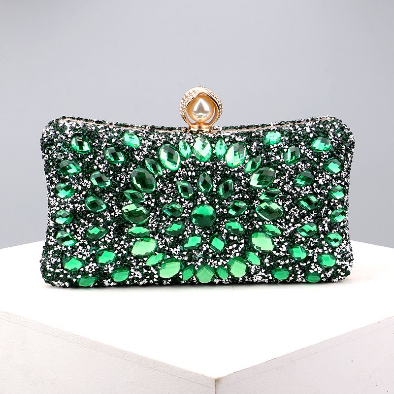 Popular diamond-encrusted bag dinner bag women's fashion banquet versatile dress evening bag_autovado.com