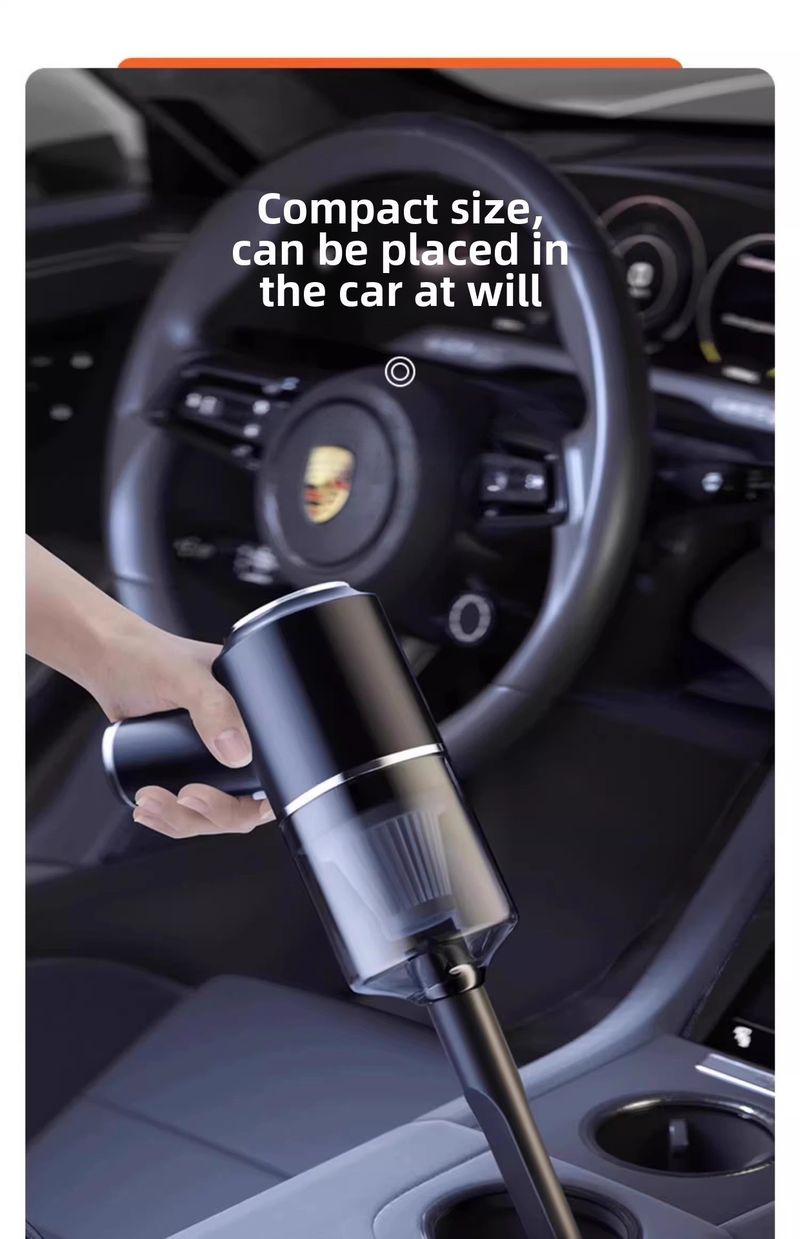 Car vacuum cleaner car wireless charging handheld small super large suction car home dual-purpose vacuum cleaner mini_autovado.com