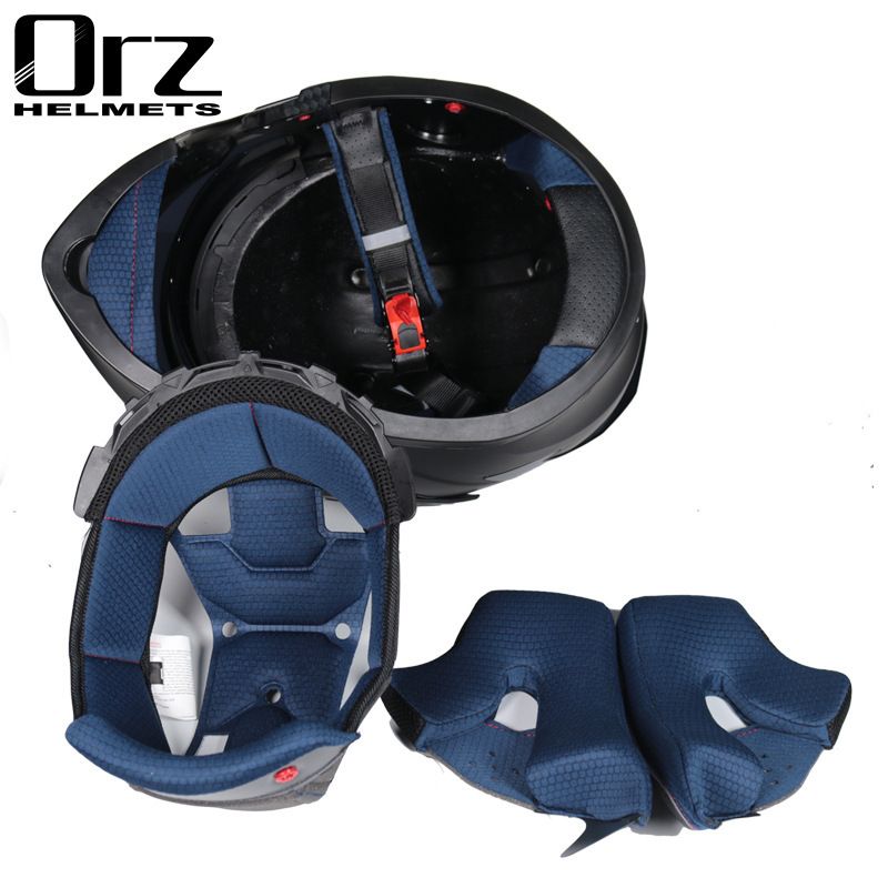 Orz Motorcycle Open Face Full Helmet, Tail Wing Knight, Bluetooth Motorcycle, Men's And Women's Winter Personalized_autovado.com