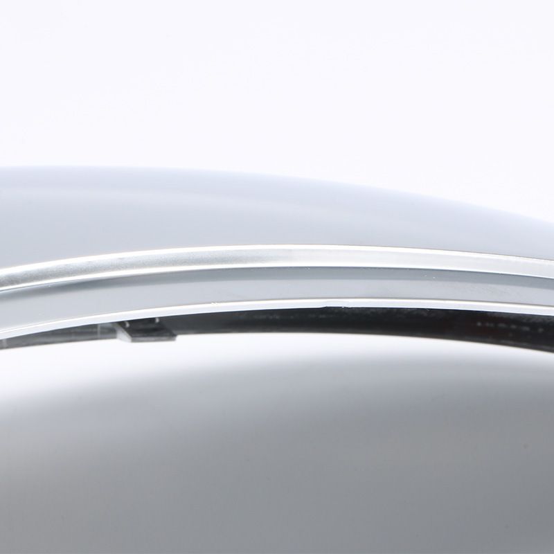 Pair Silver Matte Chrome Side Mirror Caps for VW Scirocco MK3 Passat B7 CC Beetle Jetta MK6 cover replace auto door wing_autovado.com
