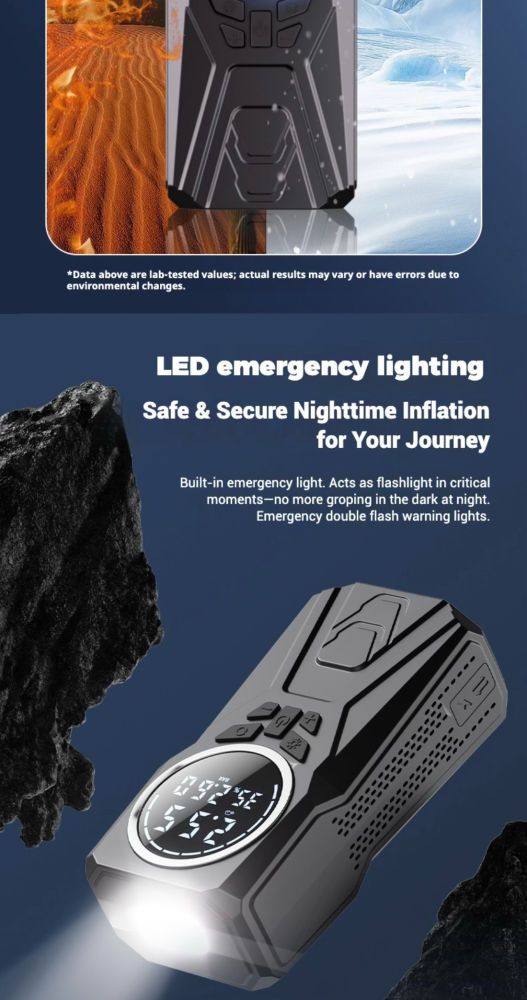 128800mAh 12V Jump Starter Portable Car Air Pump Battery Jumper Power Bank_autovado.com