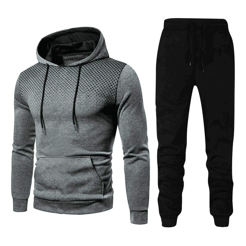 Men's Clothing sweatshirt trousers sports fitness men's sweatshirt sweatpants suit_autovado.com