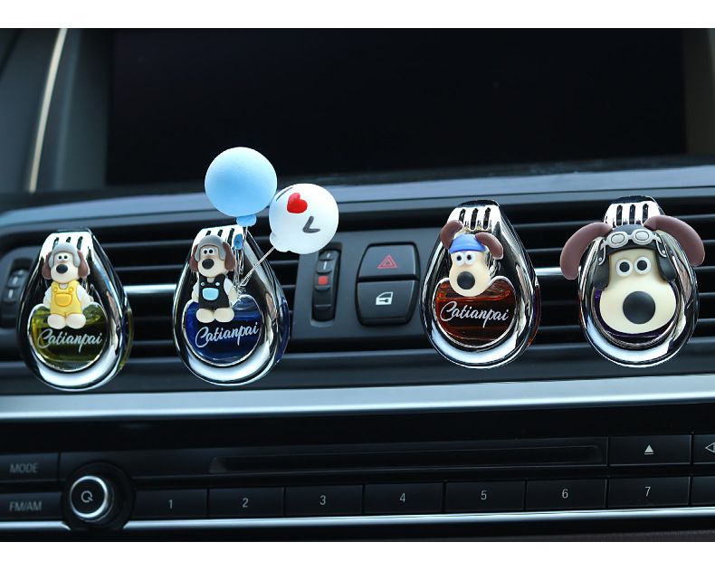 New Car Perfume Aromatherapy Air Conditioner Outlet Fragrance Long Lasting Fragrance Car Interior Decoration Ornaments for Men and Women_autovado.com