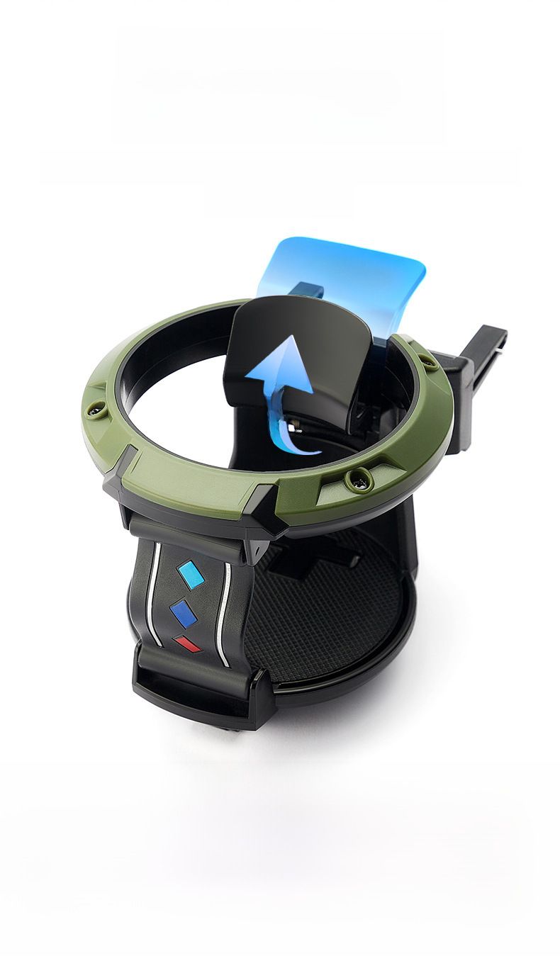 Car water cup holder car air conditioning outlet beverage holder milk tea cup holder ashtray fixing bracket with Hook_autovado.com