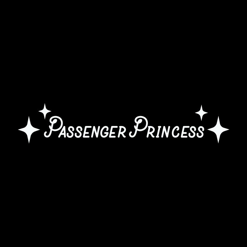 car stickers passenger princess personality car stickers rearview mirror decorative stickers inspirational positive energy_autovado.com