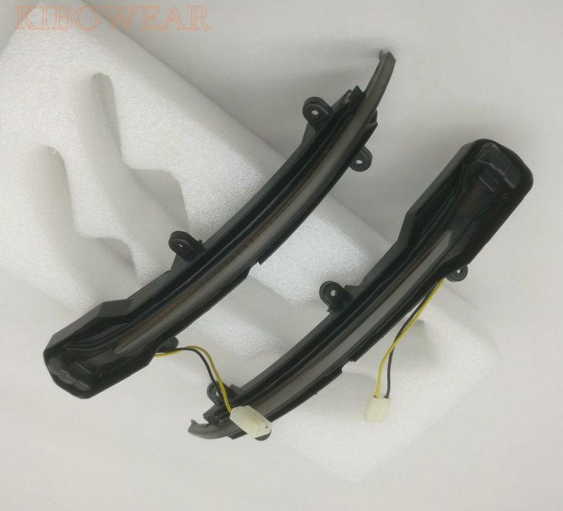 Kibowear for Q5 SQ5 8R Q7 4L Dynamic Blinker LED Turn Signal Side Mirror Lights indicator 2010 2011 2012 2013 2016_autovado.com