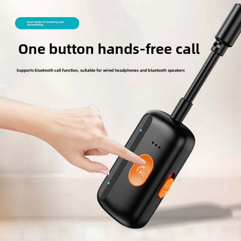 J55 AUX Car Two-in-One Audio Receiver Transmitter 5.4 Bluetooth Adapter_autovado.com