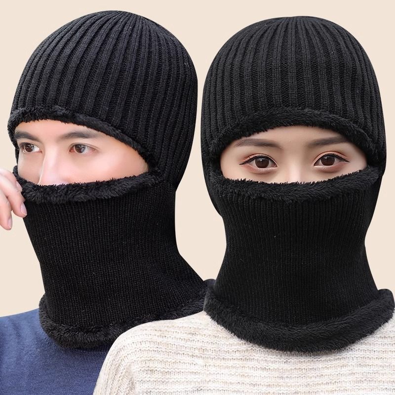 Warm Headgear For Men And Women, Windproof Hat, Cold-Proof Mask, Winter Cycling Neck Warmer, Face Shield, Electric Bike_autovado.com