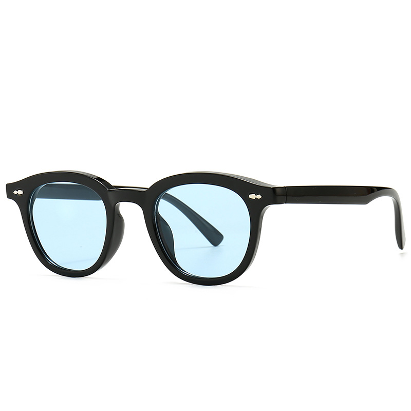 narrow frame anti-blue light flat mirror trendy street photography modern charm retro sunglasses 86374_autovado.com
