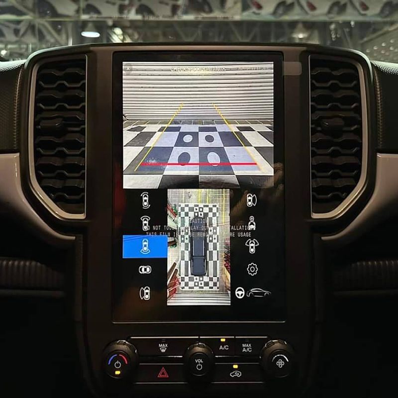 360° Panoramic Camera System For Ford Explorer/Ranger/Everest/Raptor - HD Night Vision Parking Assistant With 4K DVR & Dynamic Guidelines_autovado.com