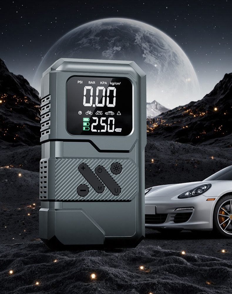 Multifunctional Portable Car Emergency Starter Power Bank All-in-One Air Pump_autovado.com