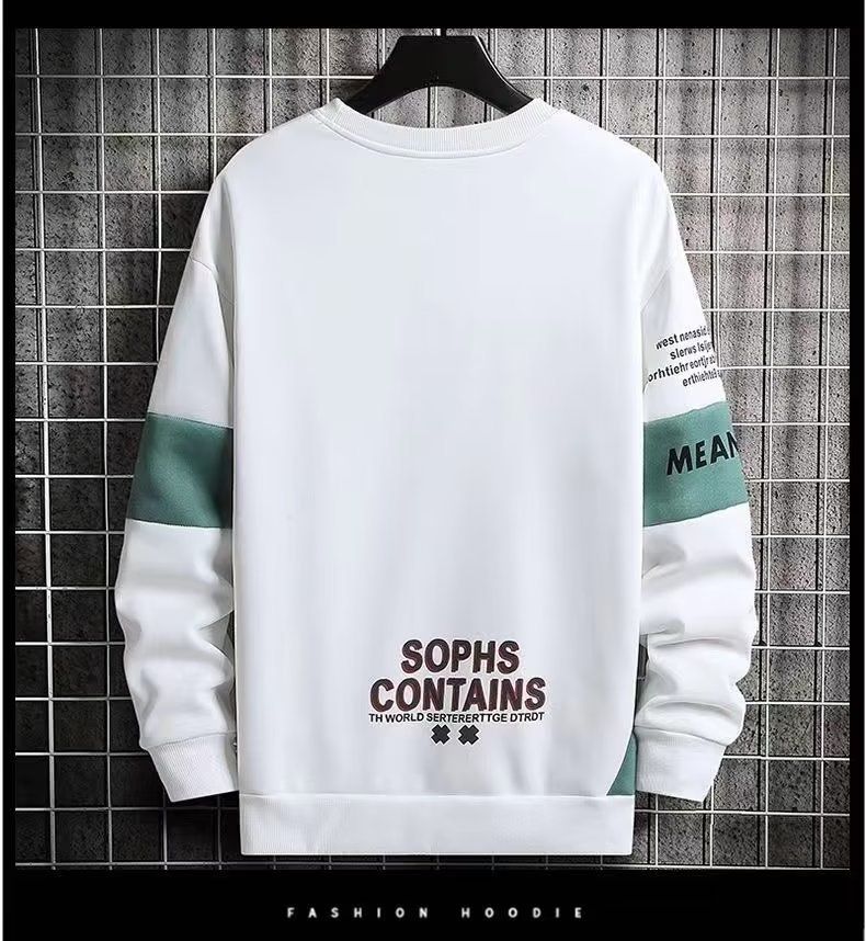 Men's Clothing Casual sports suit sweatshirt men's spring and autumn printed men's autumn clothes loose two piece suit men's clothing wholesale_autovado.com