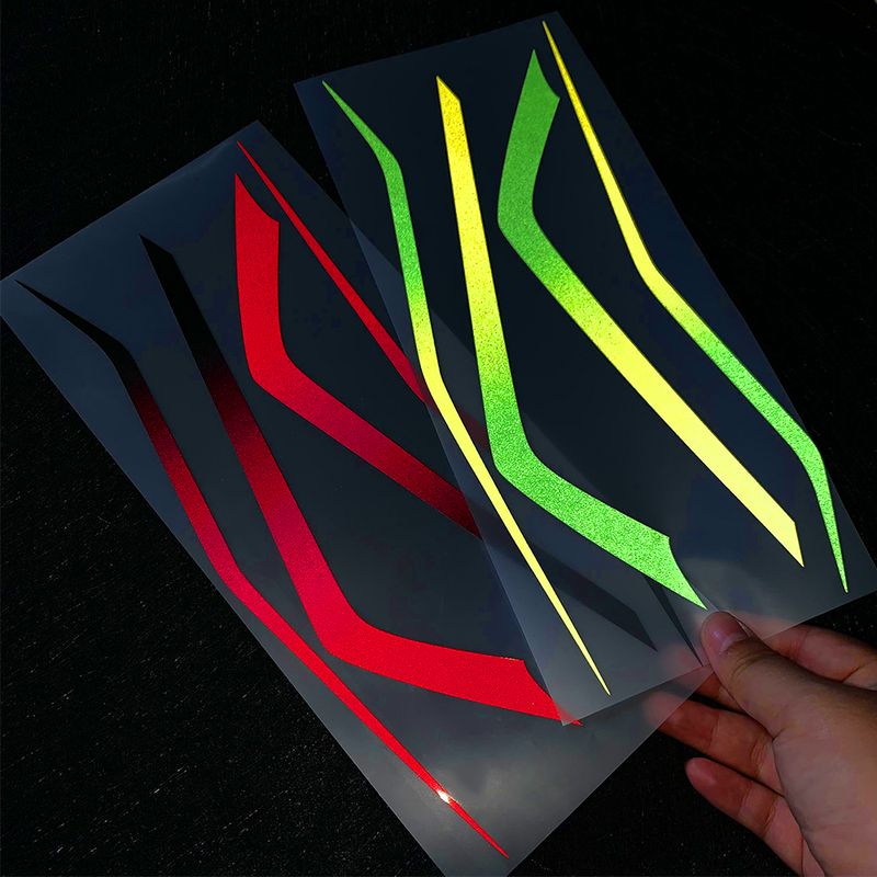 Suitable For New Qianjiang Sai 600 Front Headboard Decal Waterproof Gradient Decoration Motorcycle Modification Sticker_autovado.com