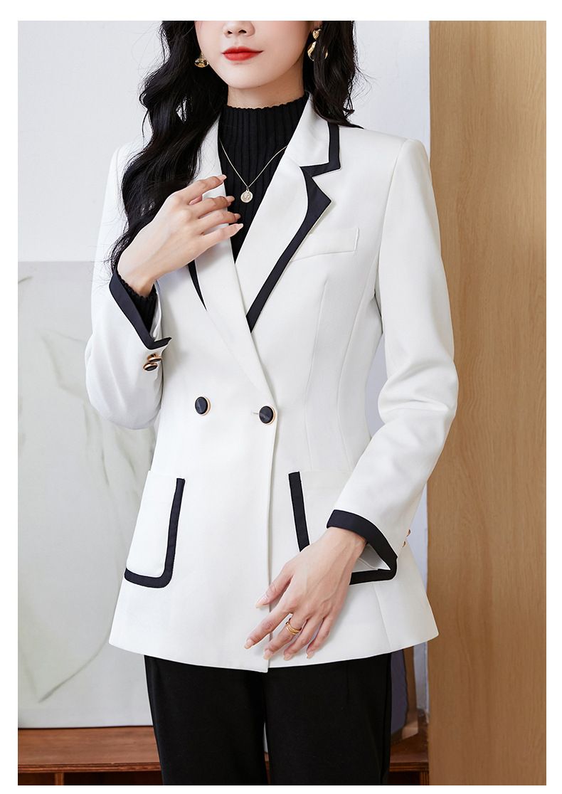 Women's Clothing slim-fit elegant commuter casual all-match small top suit_autovado.com