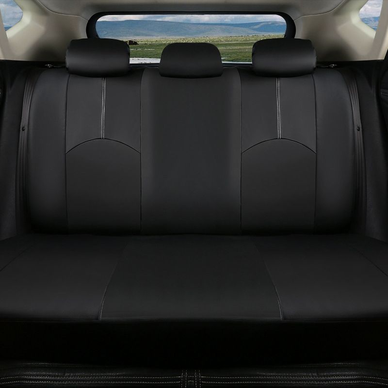 General car seat 9-piece PU leather car four seasons general seat cushion cover_autovado.com