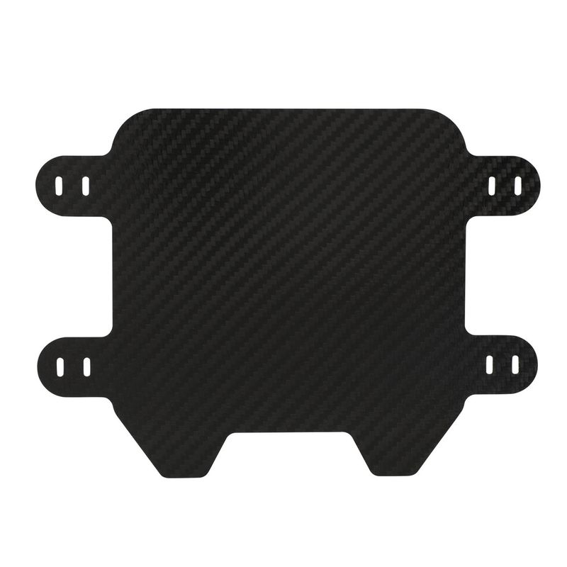 Carbon Fiber Front Fender Number Plate For Off-Road E-Bike & Motorcycle Customization - Lightweight & Durable - 22.3x15.9x1cm (S-20-QF Model)_autovado.com