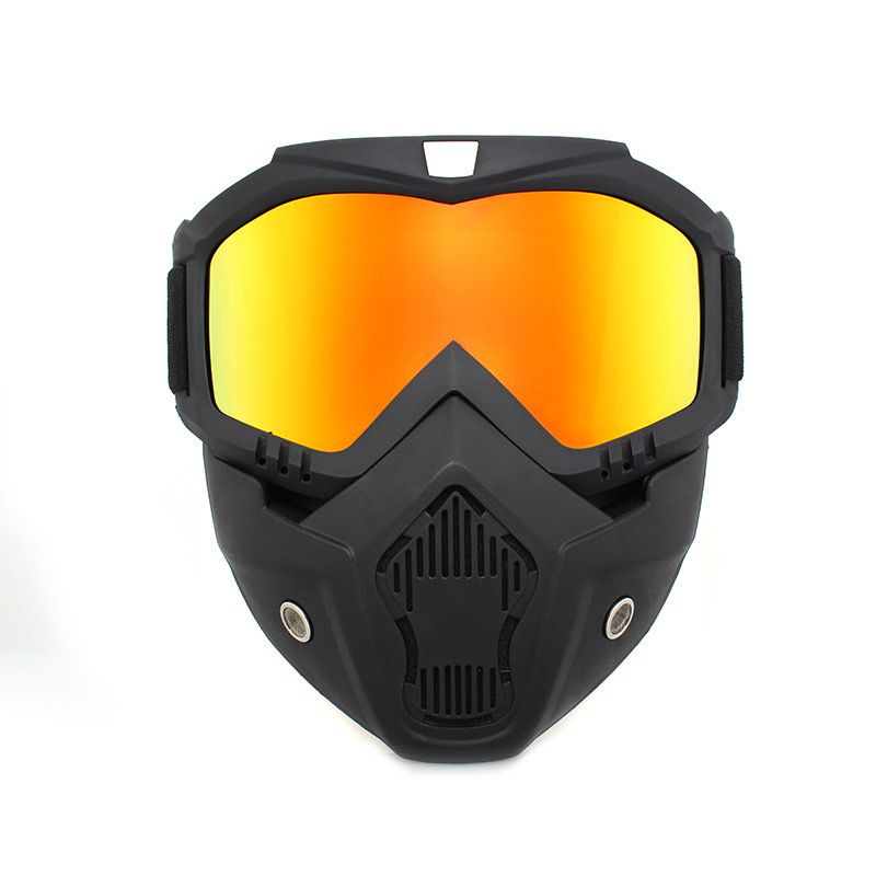 2025s Windproof Dustproof Cycling HD Transparent Goggles Welding Protective Mask Full Face Windshield_autovado.com