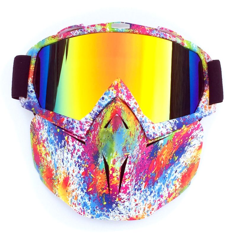Face Shield Off-Road Motorcycle Racing Outdoor Riding Glasses Ski Goggles_autovado.com
