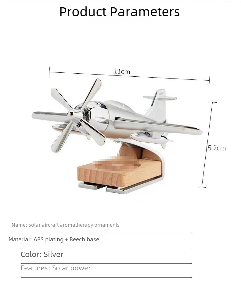 New Perfume Car Perfume Creative Solar Aircraft Aromatherapy Solid Car Rotary Decoration Car Interior Aromatherapy Accessories_autovado.com