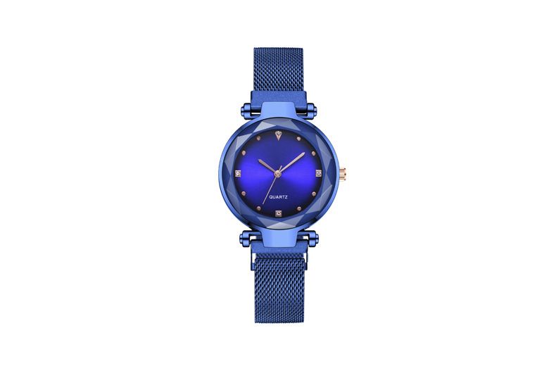 Women's Watch Women's Watch Fashion Diamond Loafing Ferromagnetic Band Quartz Watch Attrite Wrist Watch_autovado.com