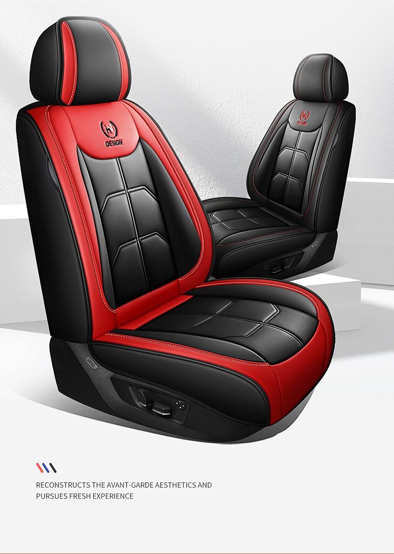 1 PC Universal PU Leather Car Seat Cover For SEAT All Car Models Leon Arona Ateca Tarraco Ibiza Alhambra Interior_autovado.com