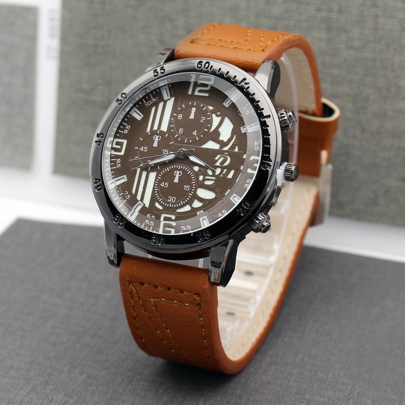 Men's luminous men's watch double-layer belt men's watch_autovado.com