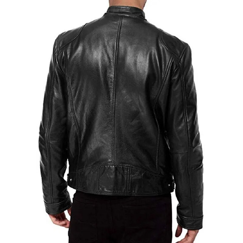 Leather Jacket Men Men's Leather Jackets_autovado.com