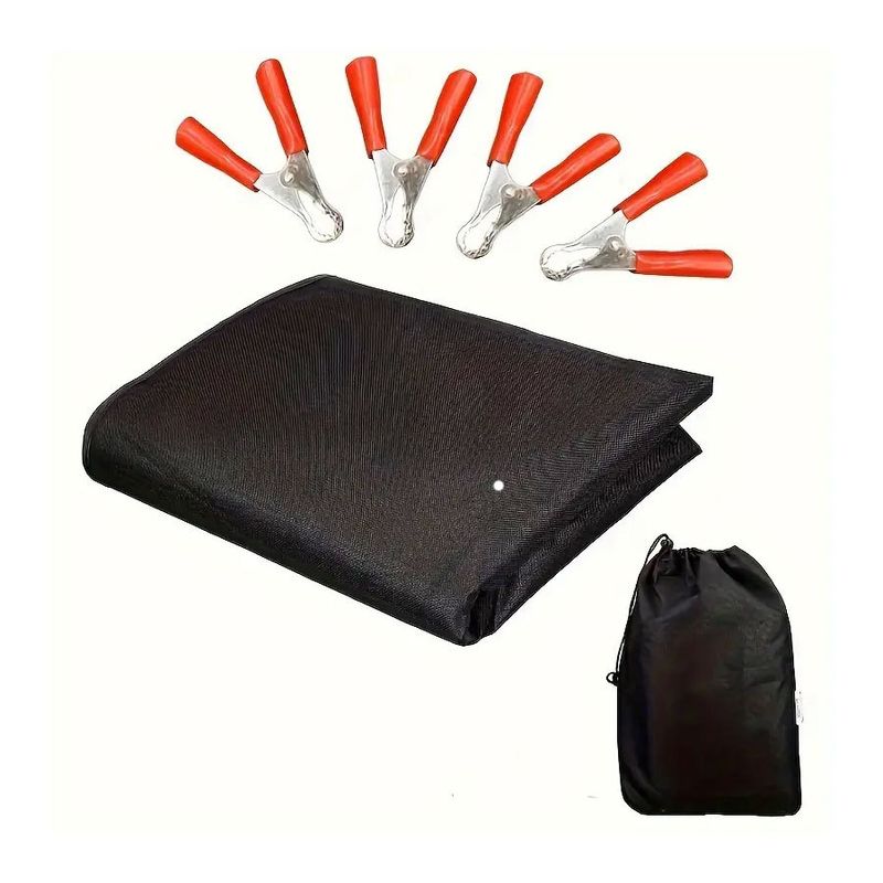Thickened Waterproof Oxford Cloth Tailgate Transport RV Barn Rainproof Cover Sunshade_autovado.com