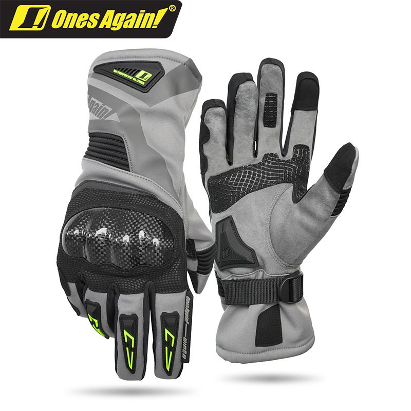 OnesAgain Motorcycle Winter Riding Gloves Men Long Waterproof Windproof Warm Women Rider Motorbike Anti-drop_autovado.com