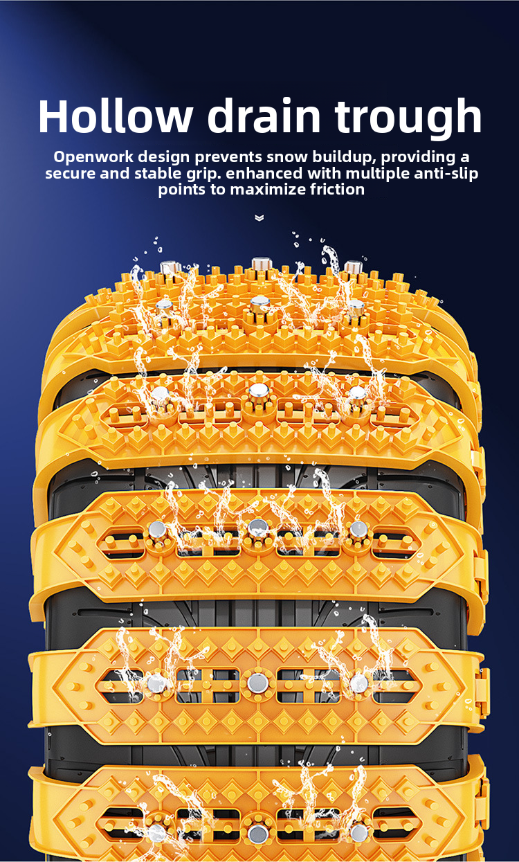 Cross-Border Product Tire Snow New Universal TPU Low-Temperature Suitable Car Anti-Slip Chains_autovado.com