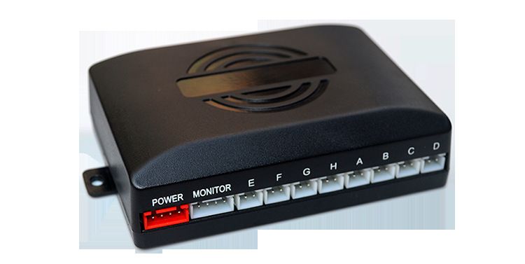 8-Sensor LED Parking Radar System With Voice Alerts & Crescent Display - Universal Front/Rear Bumper Parking Assistant For Cars/SUVs/Trucks_autovado.com