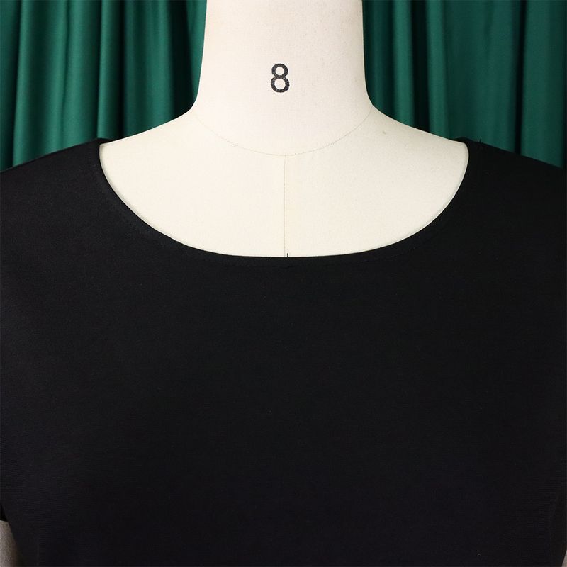 Women's Clothing plus size women's clothing 2023 new fashion temperament casual tops big swing skirt suit_autovado.com