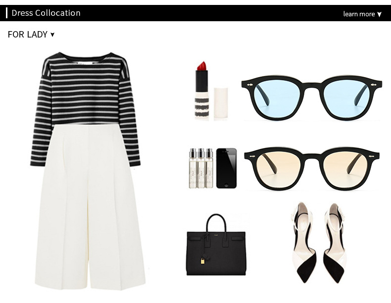 narrow frame anti-blue light flat mirror trendy street photography modern charm retro sunglasses 86374_autovado.com