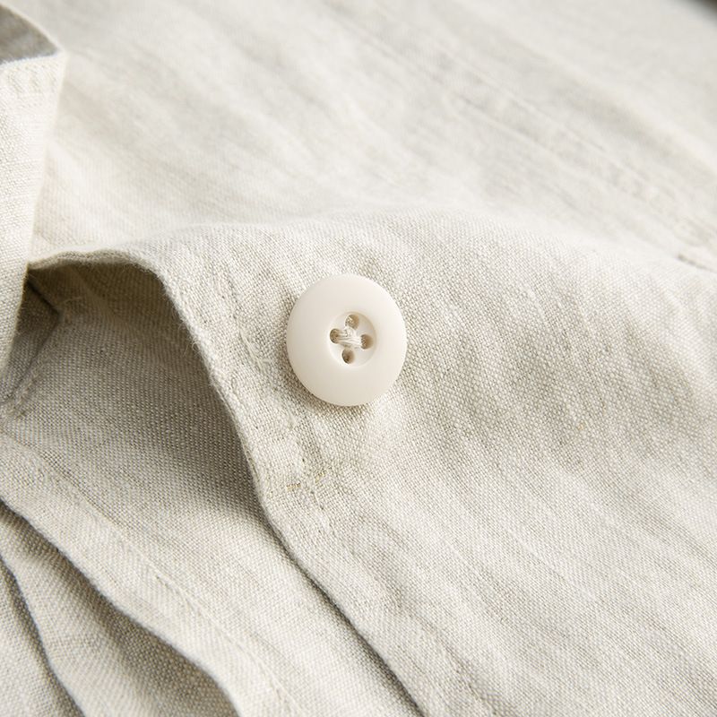 Men's Clothing 2026 New Simple Casual Linen Suit For Men Spring And Summer Thin Style Youth Korean Style Fashion Summer Loose Handsome Two-Piece Suit_autovado.com