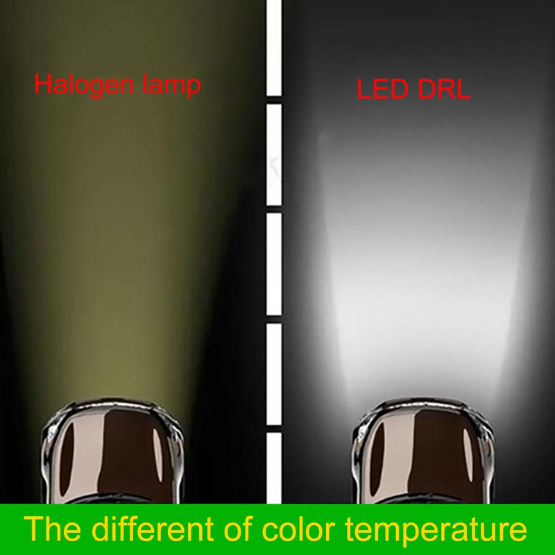 Fuzhongfu Car Light Bright Strong Penetrability Aluminum Alloy 12V Halogen Bulb Driving Headlight Vehicle Supplies_autovado.com