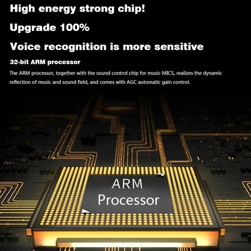 Pick Up Car Atmosphere Light, LED Voice Controlled With APP, Bluetooth RGB Color Computer Desktop Rhythm Sensing Light_autovado.com