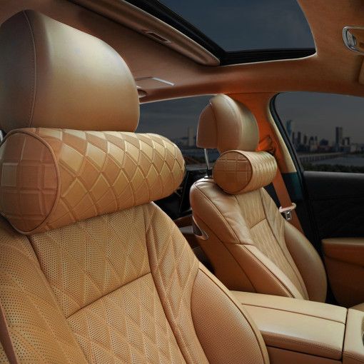 Korea new car neck pillow car advanced neck pillow pillow Universal Car Seat Headrest pillow wholesale_autovado.com