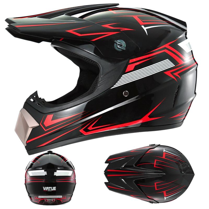 Electric beach Cross country helmet Mountain downhill cool full helmet kids teen kart helmet_autovado.com
