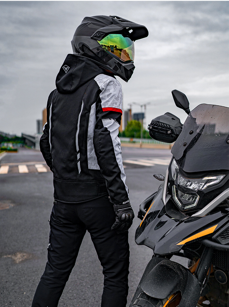 Riding For Men And Women, All-Season Motorcycle Clothing, Winter Thermal Anti-Fall Rider Gear, Windproof Protective_autovado.com