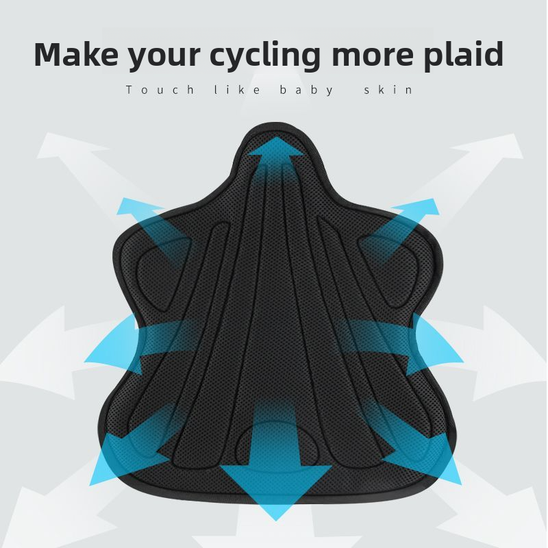 Electric Seat Cushion Shock Absorption Sun Protection Motorcycle Touring Modific Accessories Breathable Heat_autovado.com