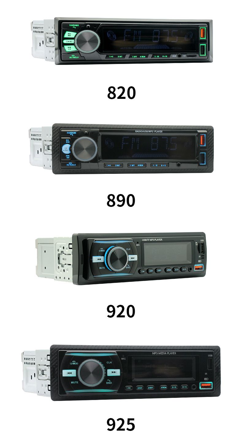 520 car player USB card radio Bluetooth hands free mp3 short player lossless music_autovado.com
