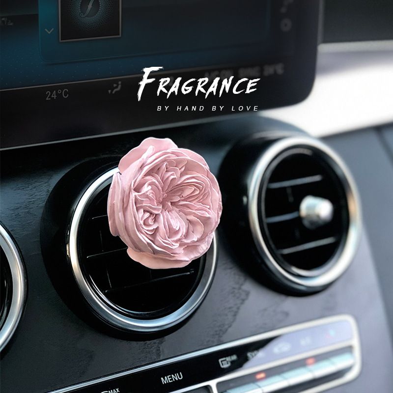 Austin Rose High end Car Aromatherapy Car Air Outlet Decoration Goddess Car Interior Decoration Ornaments Diffuser Stone_autovado.com