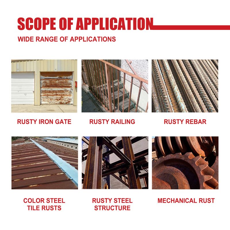 Rayhong Rust Resistant Primer Rust Free Primer Automobile Rust Conversion Agent Metal Refurbishing Pine Rust Resistant And Water Repellent_autovado.com