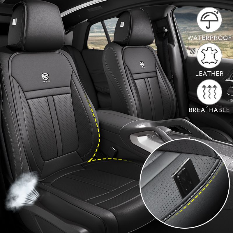 Cover Nappa Leather Cars Cushion Automobiles Waterproof Seat Protector Universal Car Chair Pad Mat Auto Accessory_autovado.com