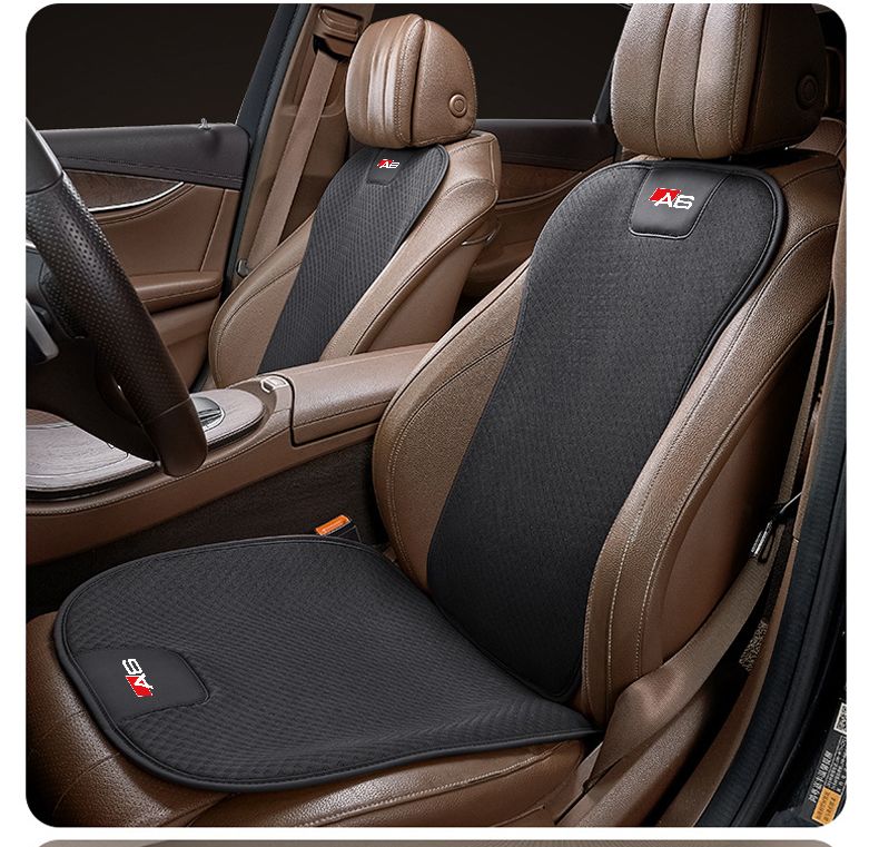 Breathable Ice Silk Car Front/Rear Cover For AUDI A1 A3 A4 A5 A6 A7 A8 Q3 Q7 Q8 TT Non-slip Auto Seat Protector Cushion_autovado.com