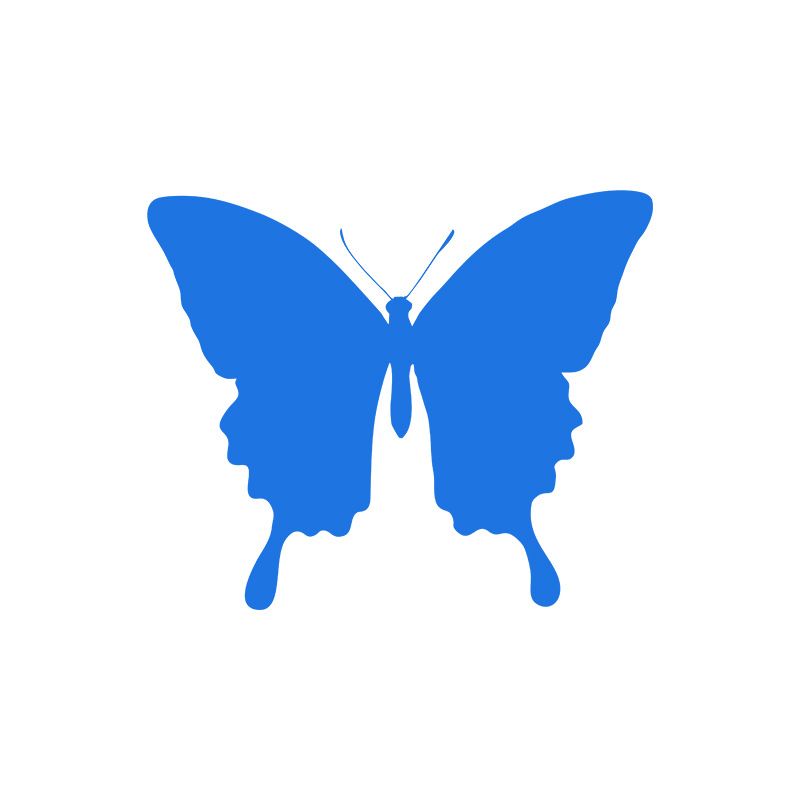 butterfly butterfly car stickers personalized car stickers rearview mirror decorative stickers_autovado.com