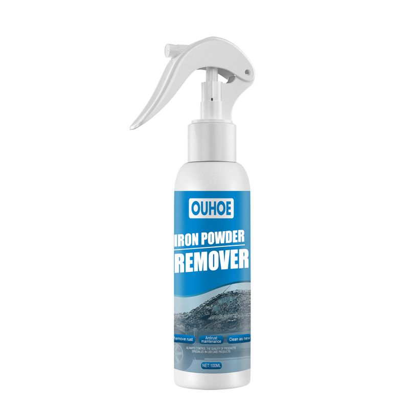 OUHOE Auto Iron Powder Rust Remover Spray Rust Remover Auto Products Stain Remover Rust Remover Cleaning Products_autovado.com